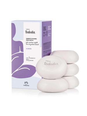 SABONETE BARRA TODO DIA ALGODÃO 5 UN - 90 G - NATURA