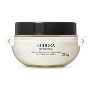 CREME AVELUDADO VELVET SENSUAL - 250 G - EUDORA