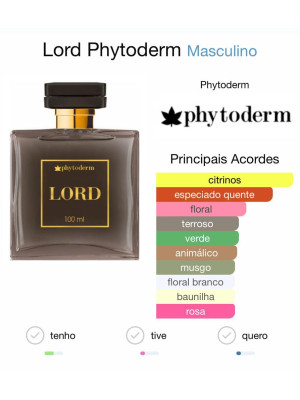 EAU COLOGNE LORD - 100 ML - PHYTODERM