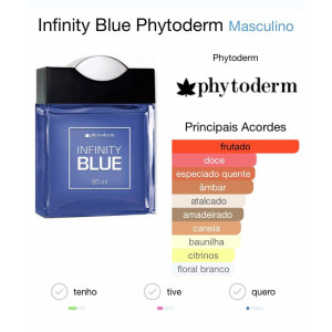 EAU COLOGNE INFINITY BLUE - 95 ML - PHYTODERM