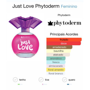 EAU COLOGNE JUST LOVE - 90 ML - PHYTODERM