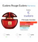 EAU PARFUM E ROUGE - 75 ML - EUDORA