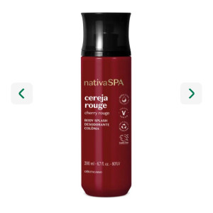 BODY SPLASH NATIVA SPA CEREJA ROUGE - 200 ML - BOTICÁRIO