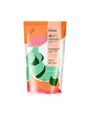 REFIL HIDRATANTE CORPORAL TODO DIA MANGA ROSA/AGUA DE COCO - 400 ML - NATURA