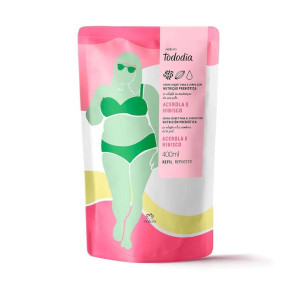 REFIL HIDRATANTE CORPORAL TODO DIA ACEROLA E HIBISCO - 400 ML - NATURA