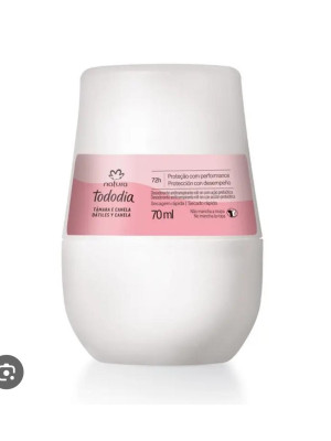 DESODORANTE ROLL-ON TODO DIA TAMARA E CANELA - 70 ML - NATURA