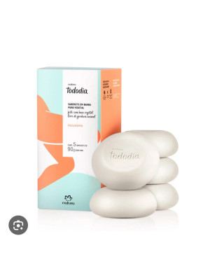 SABONETE BARRA TODO DIA MACADÂMIA 5 UN - 90 G - NATURA