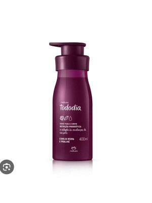 HIDRATANTE CORPORAL TODO DIA CEREJA NEGRA E PRALINE - 400 ML - NATURA