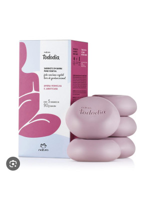SABONETE BARRA TODO DIA AMORA E JABUTICABA 5 UN - 90 G - NATURA
