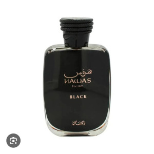 EAU PARFUM HAWAS BLACK - 100 ML - RASASI