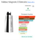 EAU COLOGNE MALBEC MAGNETIC - 100 ML - BOTICÁRIO