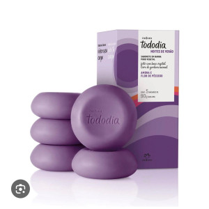 SABONETE BARRA TODO DIA AMORA E FLOR DE PESSEGO - 5 UN 90 G - NATURA